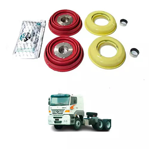 REPARO PINCA FREIO COM FOLE KNORR MB 1938S O500 1944S LS1622 ACCELO 915C (000420