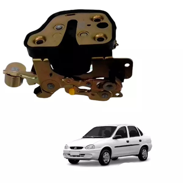 FECHADURA PORTA TRASEIRA ESQ GM CORSA SEDAN 94 A 02 CLASSIC 02 A 10 4 PORTAS (90