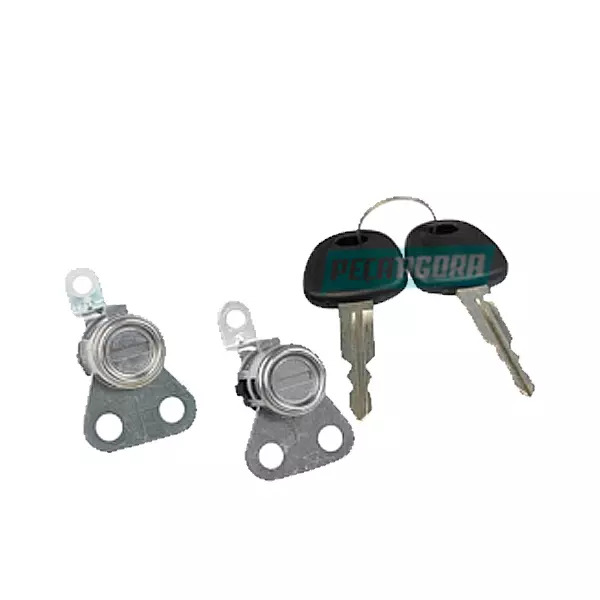 CILINDROS DA PORTA COM CHAVE HR 07 ... PAR UNIVEL (438456)