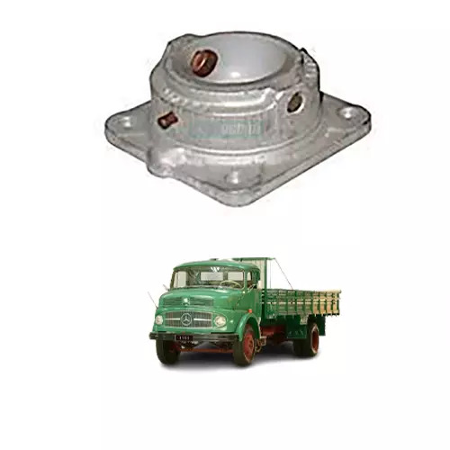 TORRE ALAVANCA CÂMBIO BAIXA ALUMINIO COM BUCHA MB 1111 1113 1313 1513 2013 2213