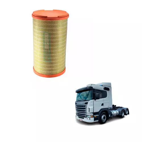 FILTRO AR RADIAL SEAL PAPEL PARA SCANIA G380 P114 P124 R114 R124 (1423414.)