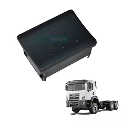 CAPA FURO TECLAS PAINEL PRETO VW CONSTELLATION 17250E 24250E (2R28585479999)