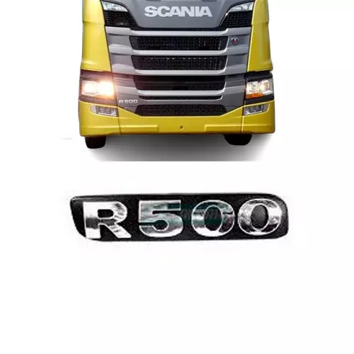 EMBLEMA PLASTICO GRADE ORIGINAL PARA SCANIA SERIE 5 ''R500'' (452299)