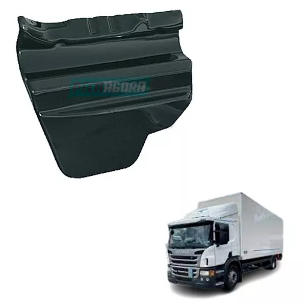 TAPA ESTRIBO PEGA CHINELO PLASTICO LADO ESQ PARA SCANIA P250 270 310 340 360 (43