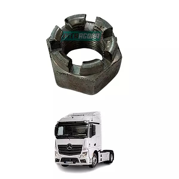 PORCA CASTELO ALTA M20X1,5 COM COROA CHAVE 30 POL MB TODOS (000935020000)