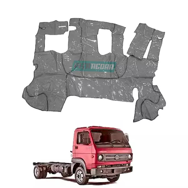 TAPETE VINIL CINZA VW DELIVERY 8160 COM CAPO COM CONSOLE (PUES353C)