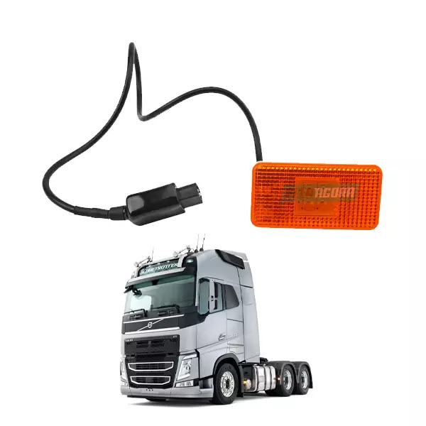 LANTERNA DELIMITADORA LATERAL VOLVO FH FM (20425468-3175020-3175021-L0213215)