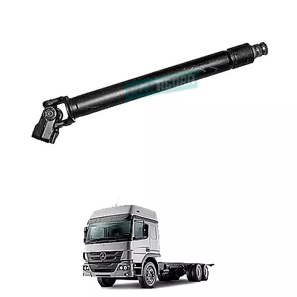 COLUNA DE DIRECAO (COMPLETA) SCANIA K 124 DOUBLE DECK  (L46619)