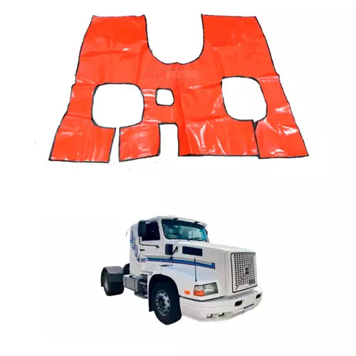 TAPETE VINIL VERMELHO VOLVO NL 10 (PUES602V)