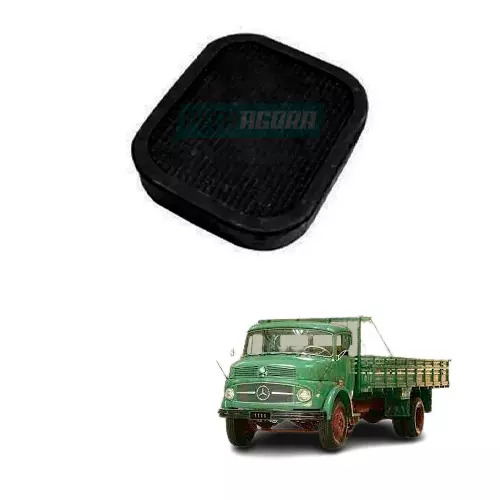 ALMOFADA CAPA PEDAL FREIO EMBREAGEM MB 1111 1113 1313 1513 1519 2013 (3202925082