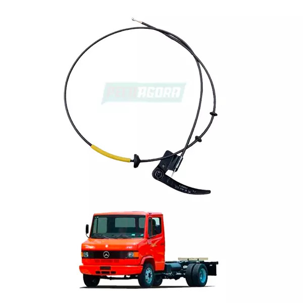 CABO ABERTURA CAPO COM ALAVANCA 1477MM MB LN 710 L814 LO914 (6887507059-12030190