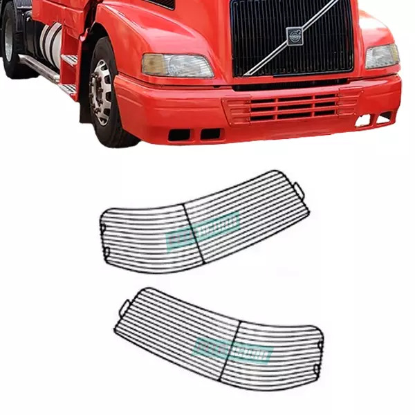 PAR GRADE PROTETORA FAROL CROMADA VOLVO NH-12 ... 03 (135064)