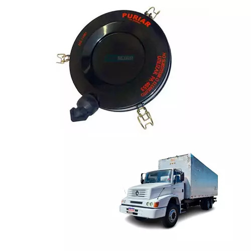 TAMPA FILTRO AR COM PRESILHA MB MERCEDES BENZ 1218 1418 1618 OM366  (3840907201,