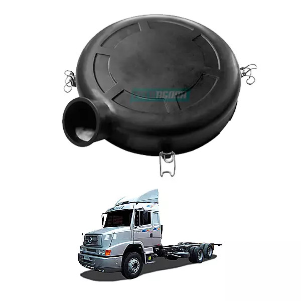 TAMPA FILTRO AR MOTOR MB L1620 L1622 ELETRONICOS MB ONIBUS OF1218 OF1721 OF1722 