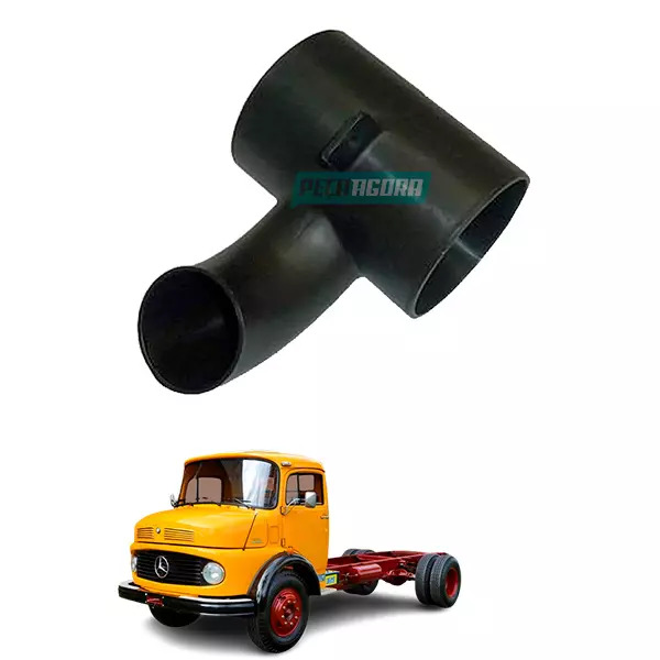 TUBO MANGUEIRA AR CABINE LD DIREITO MB 1113 A 1932 (3448317027)