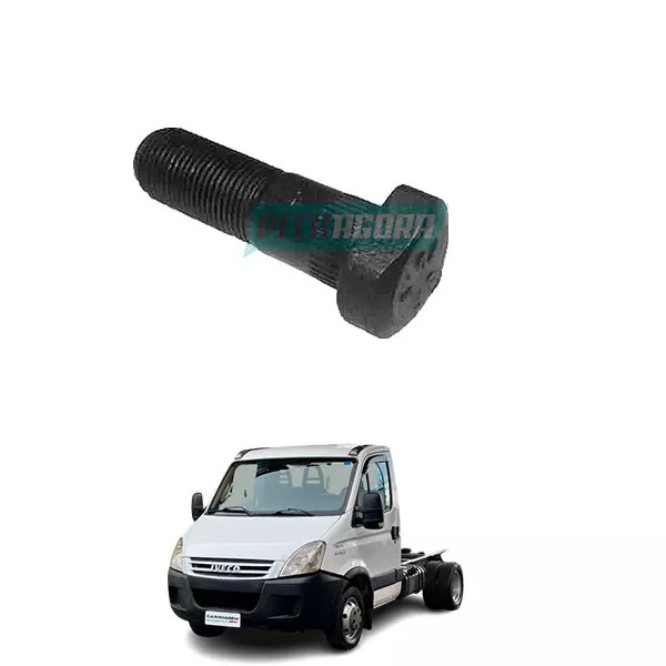 PARAFUSO CUBO RODA TRASEIRO M18X1,5X68 PARA IVECO 3510 3512 3513 3813 4012 4013 