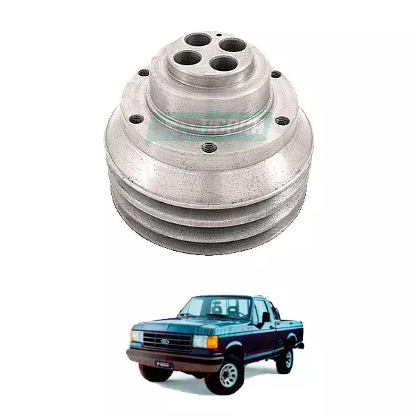 POLIA VIRABREQUIMFORD CAMINHAO F12000 14000 SAPAO MOTOR MWM 229/4 6 CILINDROS AS