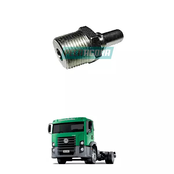 CONECTOR COMPRESSOR AR ROSCA 3/4 ENGATE VW CONSTELLATION 17320E/24320E (2T214517