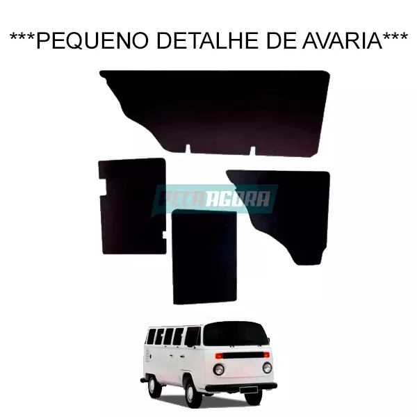 JOGO FORRO PORTA SALAO COMPLETO KOMBI CLIPPER 76 A 97 77 78 79 80 81 82 83***PEQ