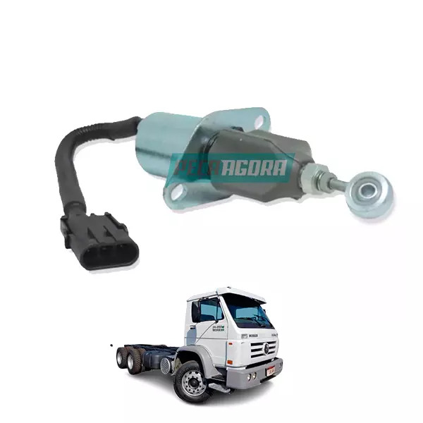 VALVULA SOLENOIDE 12 VOLTS (PARADA MOTOR) FORD VOLKSWAGEN   CASE      (BG2X9N392