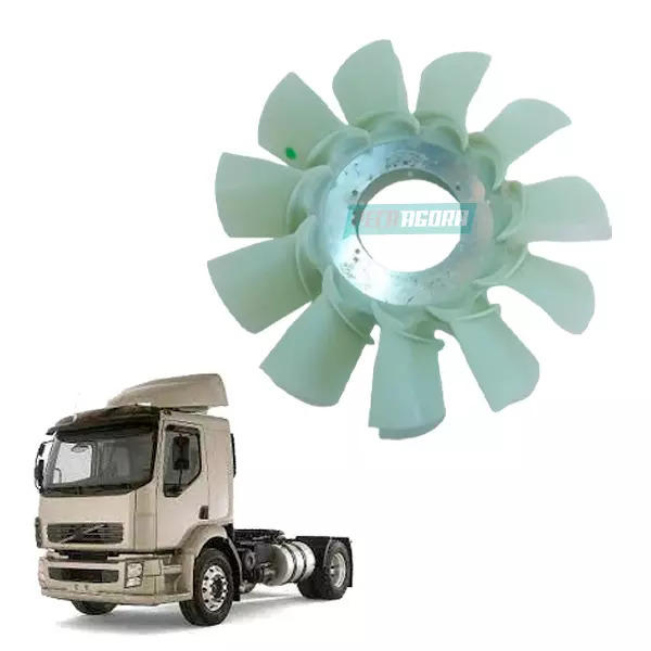 HELICE RADIADOR MOTOR SEM VISCOSA MODEFER VOLVO VM 310 330 (20765700H)