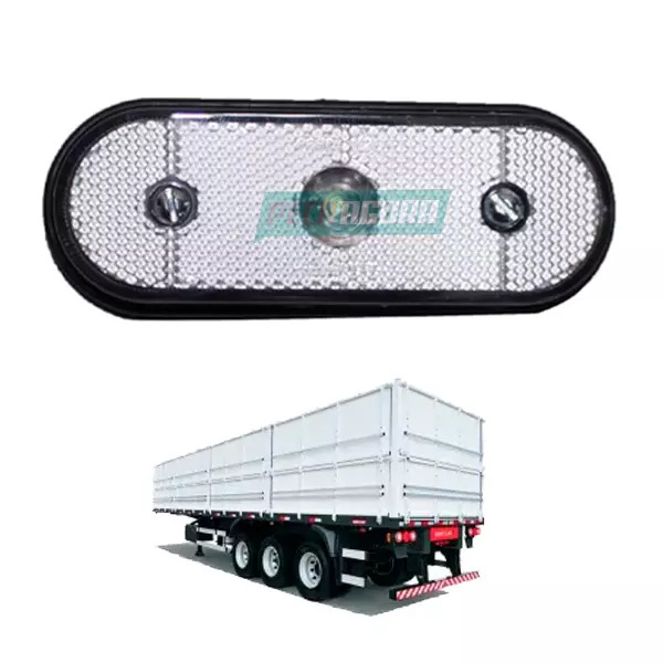 LANTERNA LATERAL CRISTAL LED FACCHINI 2008 OVAL COM RABICHO (PL06080042)