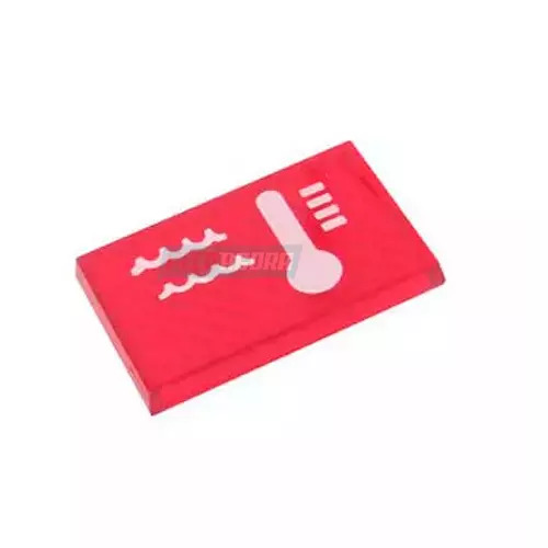 LENTE PAINEL ANTIGO TEMPERATURA RADIADOR VERM (248010)