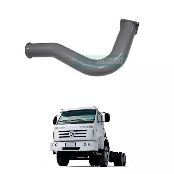 TUBO ESCAPAMENTO VW WORKER 26260E 31260E 6X4 12/2005... (2U0253091-F6584)