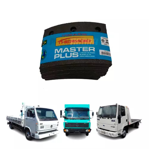 JOGO DE LONA DIANTEIRA TRASEIRA VW 8150 FORD CARGO 815 MB 814 914 LO815 916 (BF6