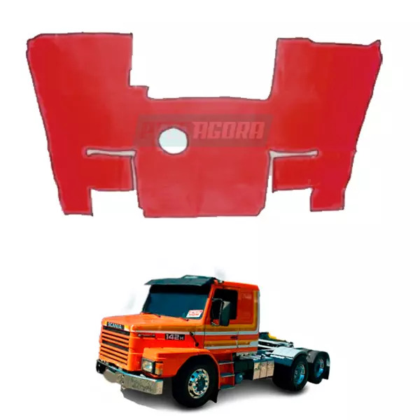 TAPETE DE VINIL VERMELHO PARA SCANIA LK 142 (PUES402V)