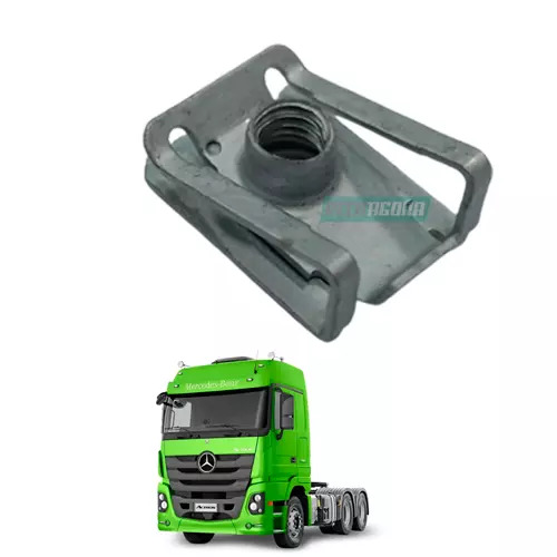 TRAVA DE FIXACAO COBERTURA DO MOTOR MB ACTROS 2546 LS 2020 2646 LS 2019 (A004994