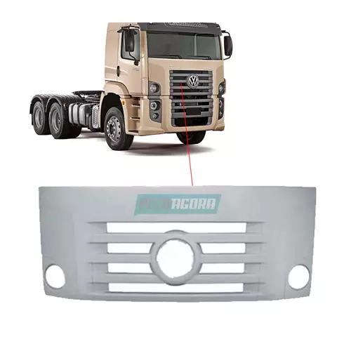 GRADE FRONTAL SEM TELA VW CONSTELLATION 13180E 15180E 17250E 24250E 19320E 25370