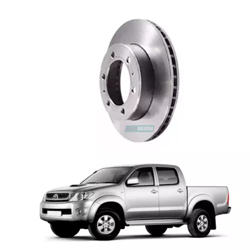 DISCO FREIO VENTILADO DIANTEIRO HILUX TURBO 2005 EM DIANTE (RCDI07530)