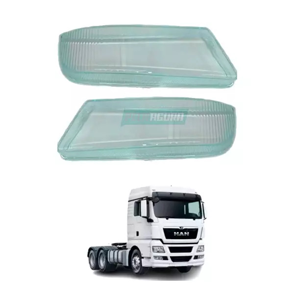 PAR LENTE FAROL MILHA AUXILIAR ESQUERDO DIREITO MAN TGX TGS (K.81251100085-81251