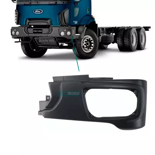 PONTEIRA FORD CARGO 2629 LADO ESQUERDO FIBRA (BC4517K903CB5ZU)