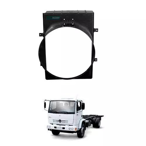 DEFLETOR RADIADOR MB ATEGO 1718 1725 1725A 1728S 2425 2428 TODOS COM MOTOR OM906