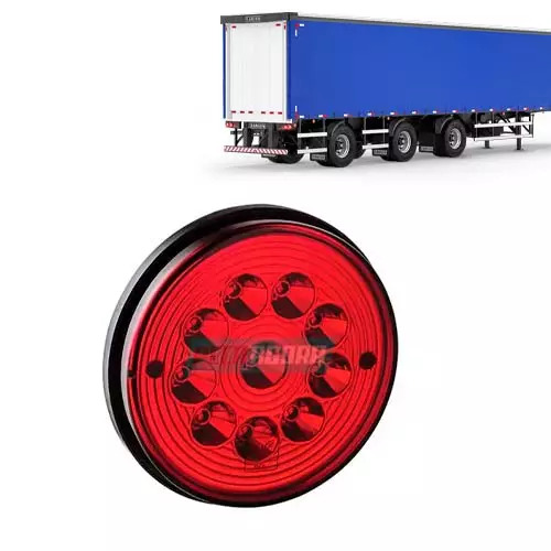 LANTERNA TRASEIRA RANDON COM 10 LEDS 24V 2009 V (213000114-L30112VM)