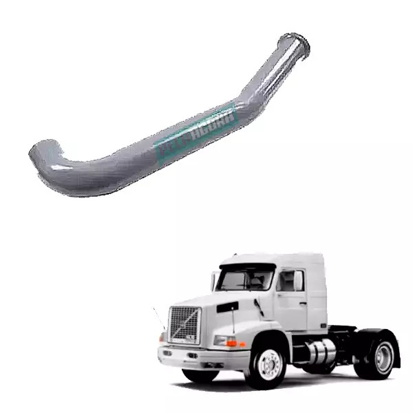 TUBO SAIDA MOTOR 4" VOLVO NL EDC - 1993... (8124045-F7716)