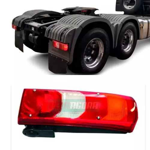 LANTERNA TRASEIRA LD DIREITA MB ACTROS AXOR SEM VIGIA C SIRENE DE RE (459825-GL5