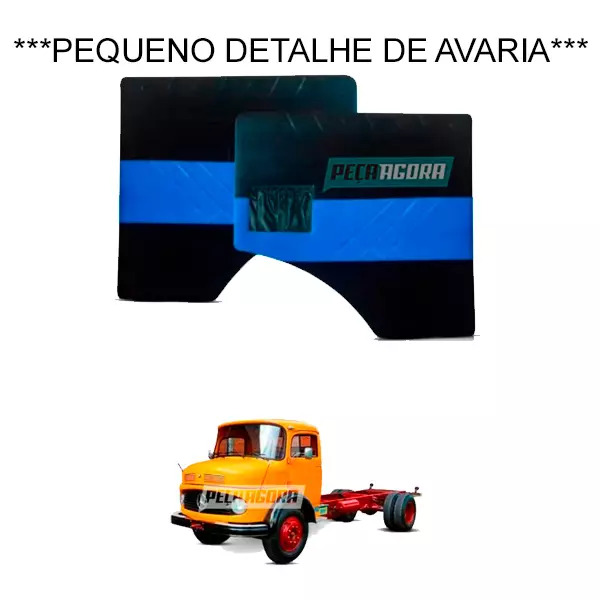PAR FORRO PORTA VELUDO MB 1113 1114 1313 1518 1519 COM BOLSA AZUL ***PEQUENO DET