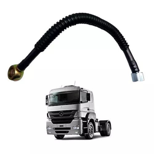 TUBULACAO COMBUSTIVEL MOTOR MB OM457 MERCEDES BENZ (4570900776)