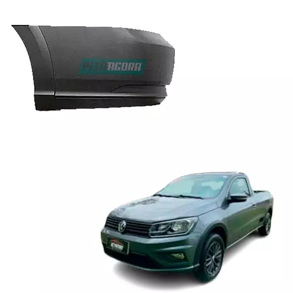 POLAINA TRASEIRA ESQ SAVEIRO G7 G8 2016 2017 2018 2019 2020 (DTS6643)