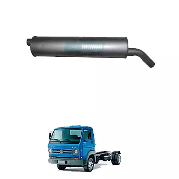 SILENCIOSO GALVANIZADO VW L80 / 8140 / 7120 / 7100 (2RG253121H.)