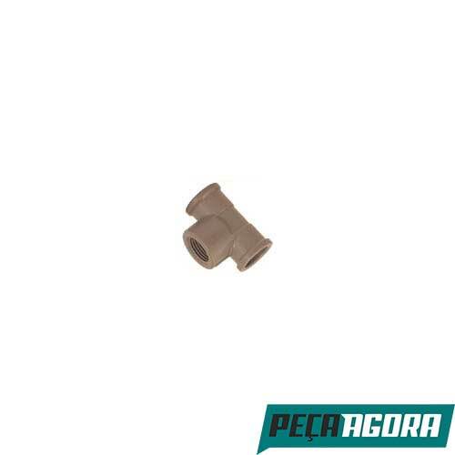 TE LR MARROM AMANCO 20MM X 1/2 PACOTE C/ 50 (19908CC)