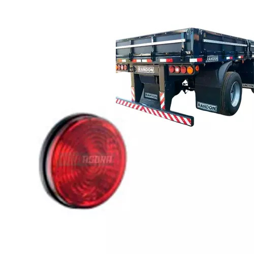 LANTERNA SINALEIRA TRASEIRA RANDON 2002 A 2010 SEM SOQUETE  (213000114-L3012VM-7