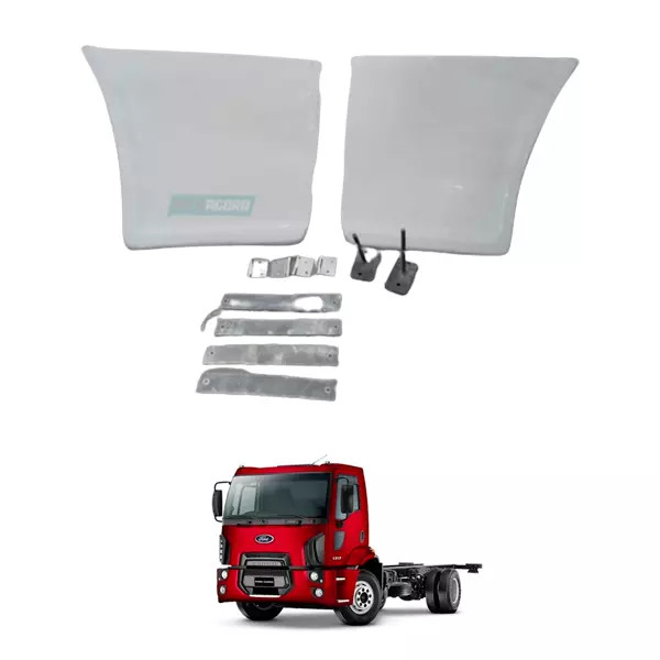 PAR TAPA ESTRIBO ANTIFURTO FORD CARGO 2011 DIANTE FIBRA (Q1636)