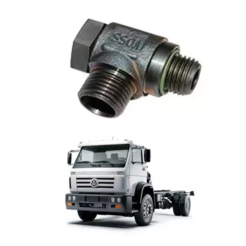 CONEXAO TUBO AGUA COMPRESSOR AR VW 13190 15190 17190 17230 17260 17280 23230 242