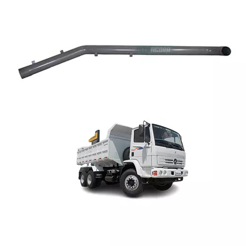 TUBO ESCAPE TERMINAL SAIDA VERTICAL 4'' MB 2423B 6X4 2428B 6X4  (6934900010-F353