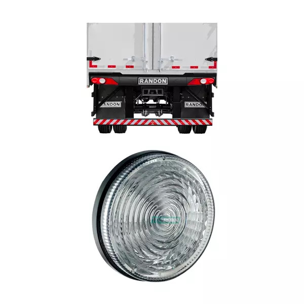 LANTERNA TRASEIRA RANDON NOVA GERACAO SEM SOQUETE - CRISTAL (213000114-L3012CR)