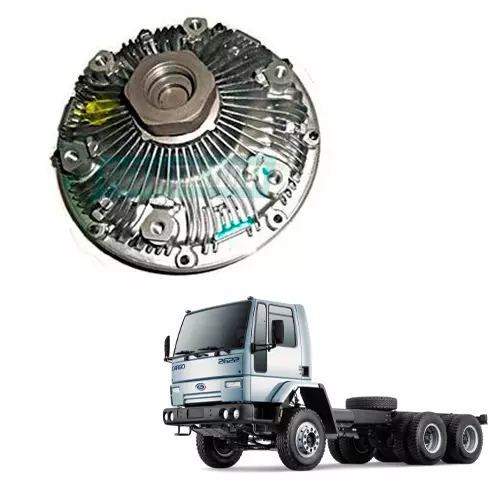 EMBREAGEM VISCOSA DO VENTILADOR DO MOTOR FORD 2622 1722 2428 2628 2422 (6C458A61